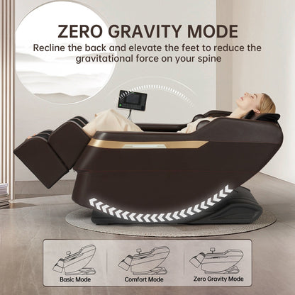 Fauteuil de massage chauffant pour tout le corps Ukuowu Favor-BS02 avec mode zéro gravité et lecteur de musique Bluetooth