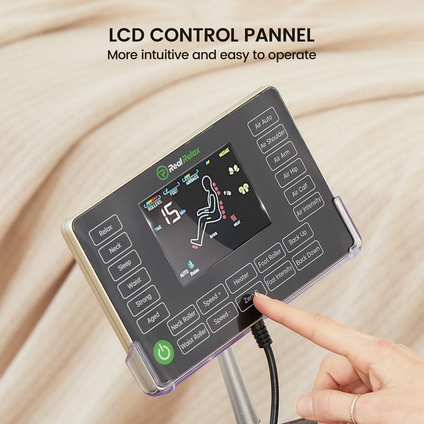 Fauteuil de massage chauffant pour tout le corps Ukuowu Favor-BS05 avec mode zéro gravité et lecteur de musique Bluetooth