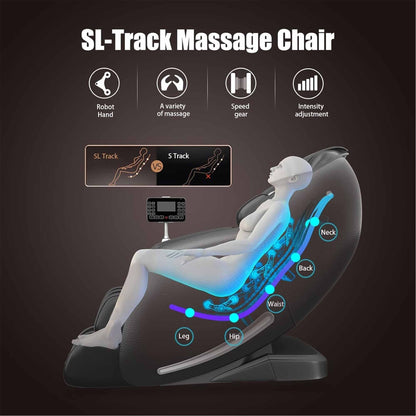 Le tout nouveau fauteuil de massage Ukuowu avec gravité zéro pour tout le corps, SL Track, Body Scan et chauffage