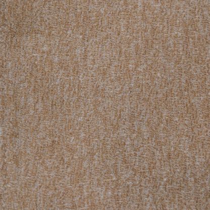 Canapé Umey, 2 coussins décoratifs, polyester crème marron moderne, bois massif