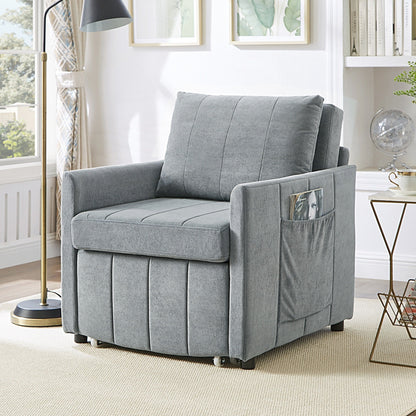 Canapé-lit convertible rembourré