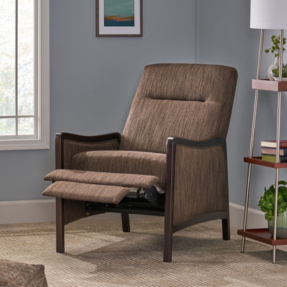 Fauteuil inclinable contemporain rembourré Veatch par Christopher Knight Home