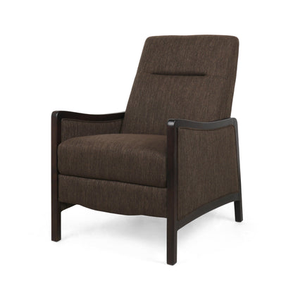 Fauteuil inclinable contemporain rembourré Veatch par Christopher Knight Home