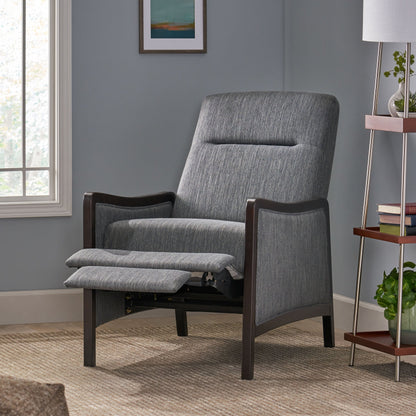 Fauteuil inclinable contemporain rembourré Veatch par Christopher Knight Home