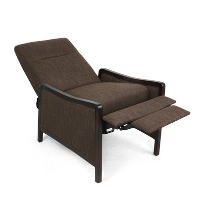 Fauteuil inclinable contemporain rembourré Veatch par Christopher Knight Home