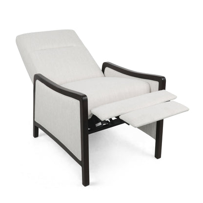 Fauteuil inclinable contemporain rembourré Veatch par Christopher Knight Home