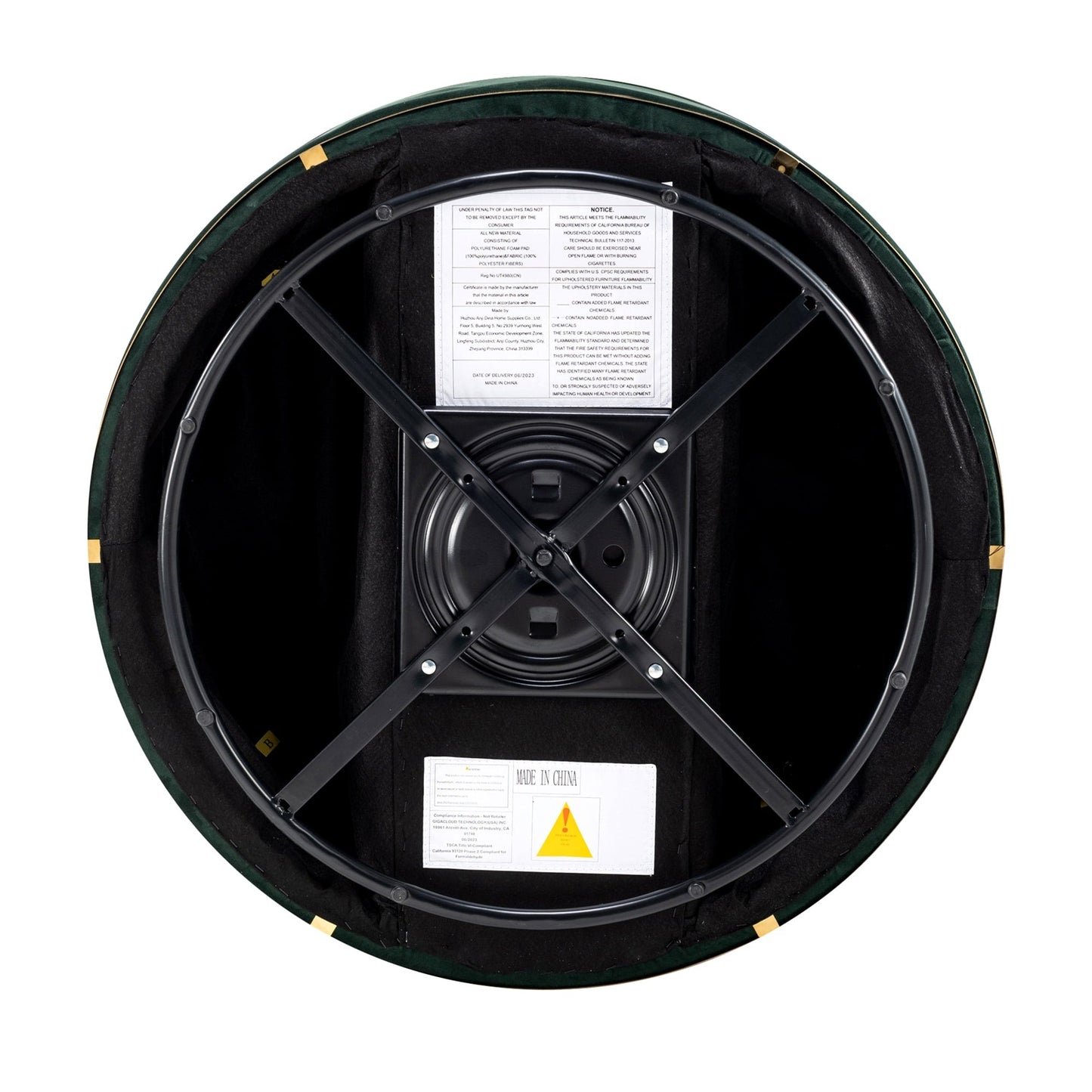 Fauteuil d'appoint pivotant à 360° en velours avec coussin d'assise, fauteuil tonneau rembourré avec base en acier inoxydable, fauteuil de salon