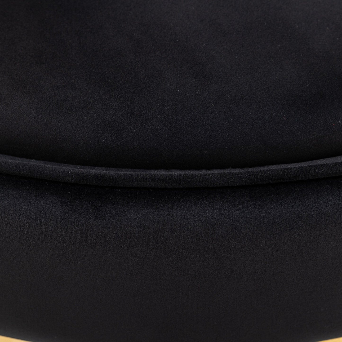 Fauteuil d'appoint pivotant à 360° en velours avec coussin d'assise, fauteuil tonneau rembourré avec base en acier inoxydable, fauteuil de salon