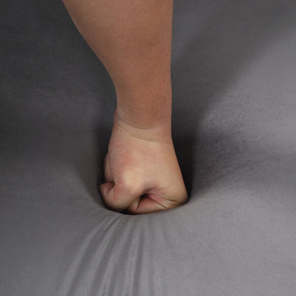 Canapé causeuse rembourré en velours