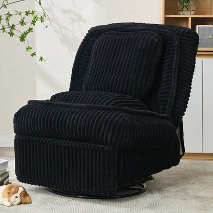 Canapé inclinable polyvalent en velours côtelé pour la détente et le confort