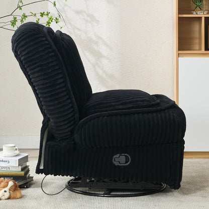 Canapé inclinable polyvalent en velours côtelé pour la détente et le confort