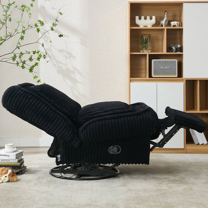 Canapé inclinable polyvalent en velours côtelé pour la détente et le confort