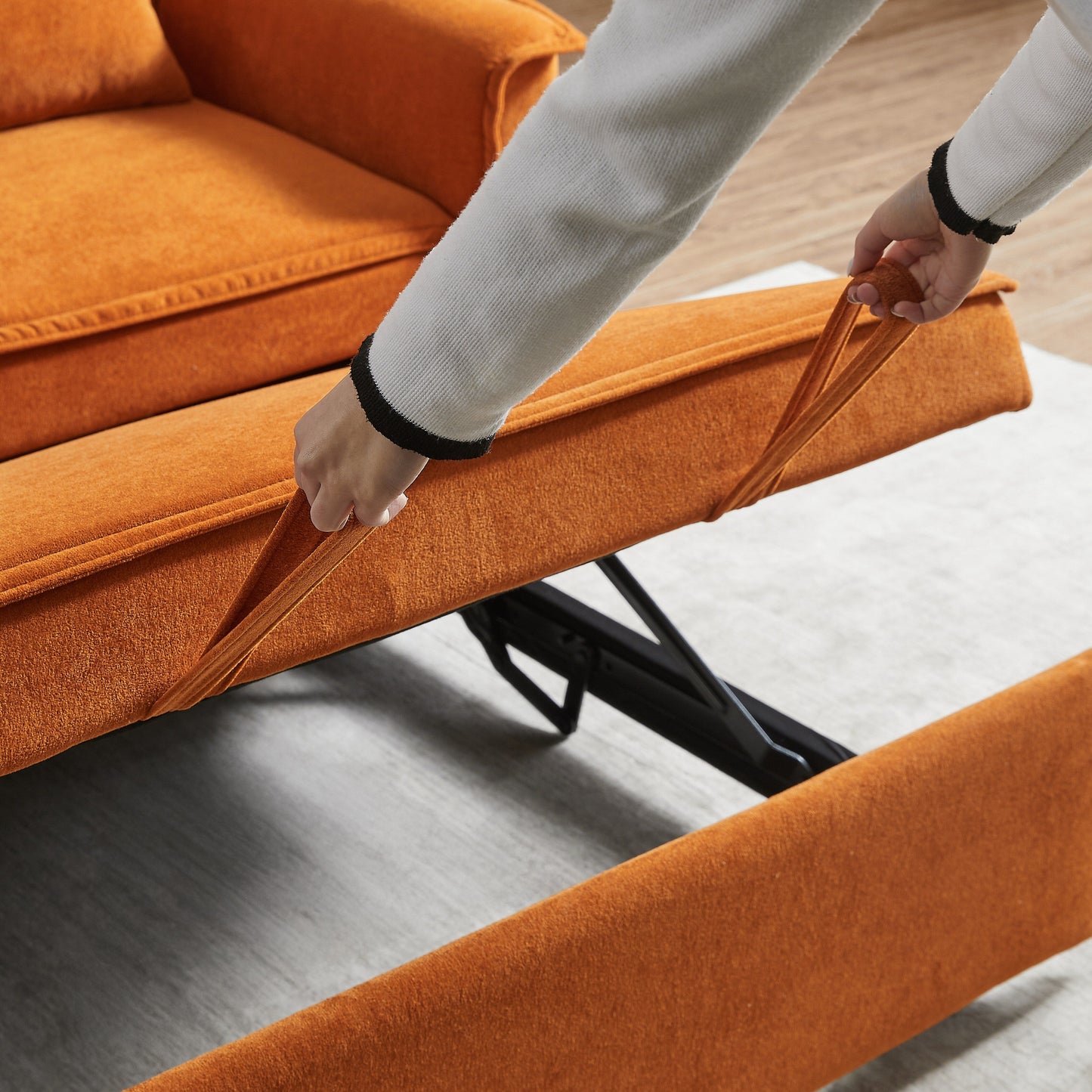 Canapé-lit polyvalent - Idéal pour les salons et les chambres d'amis