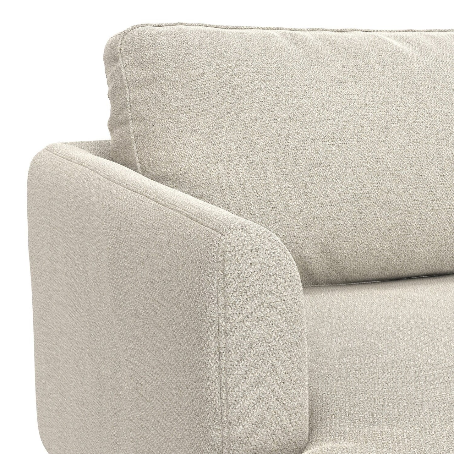 Canapé moderne du milieu du siècle WYNDENHALL Chloris de 90 pouces de large - 90 L x 35,5 P x 32,75 H