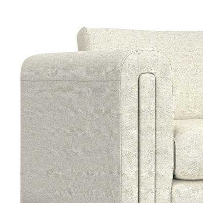 Canapé causeuse contemporain WYNDENHALL Drayton de 61 pouces de large en tissu performant à tissage serré - 61 L x 38 P x 30 H