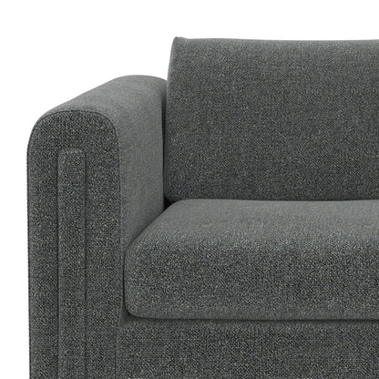 Canapé causeuse contemporain WYNDENHALL Drayton de 61 pouces de large en tissu performant à tissage serré - 61 L x 38 P x 30 H