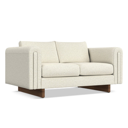 Canapé causeuse contemporain WYNDENHALL Drayton de 61 pouces de large en tissu performant à tissage serré - 61 L x 38 P x 30 H