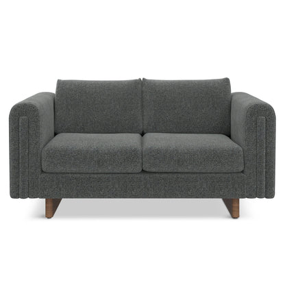 Canapé causeuse contemporain WYNDENHALL Drayton de 61 pouces de large en tissu performant à tissage serré - 61 L x 38 P x 30 H