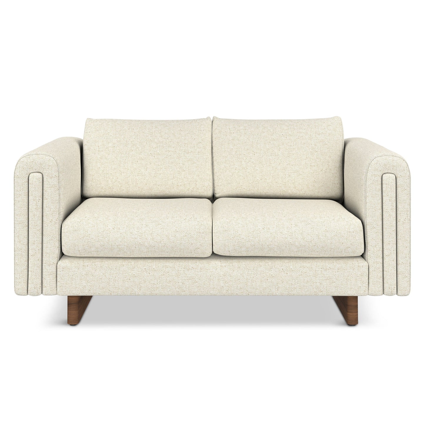Canapé causeuse contemporain WYNDENHALL Drayton de 61 pouces de large en tissu performant à tissage serré - 61 L x 38 P x 30 H