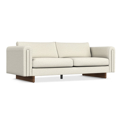 Canapé contemporain WYNDENHALL Drayton 84 large en tissu performant à tissage serré - 84 L x 38 P x 30 H,