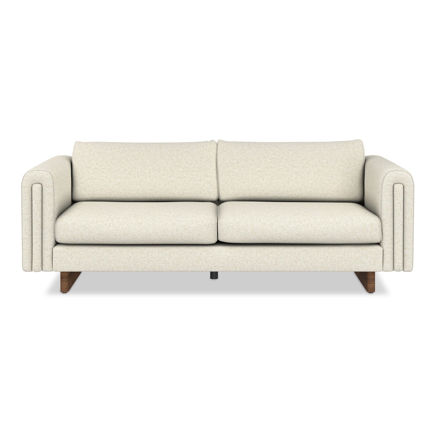 Canapé contemporain WYNDENHALL Drayton 84 large en tissu performant à tissage serré - 84 L x 38 P x 30 H,