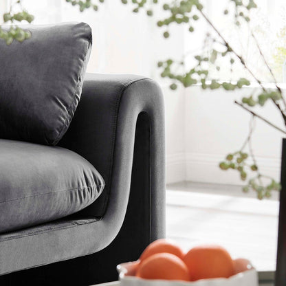 Canapé Waverly Performance en velours