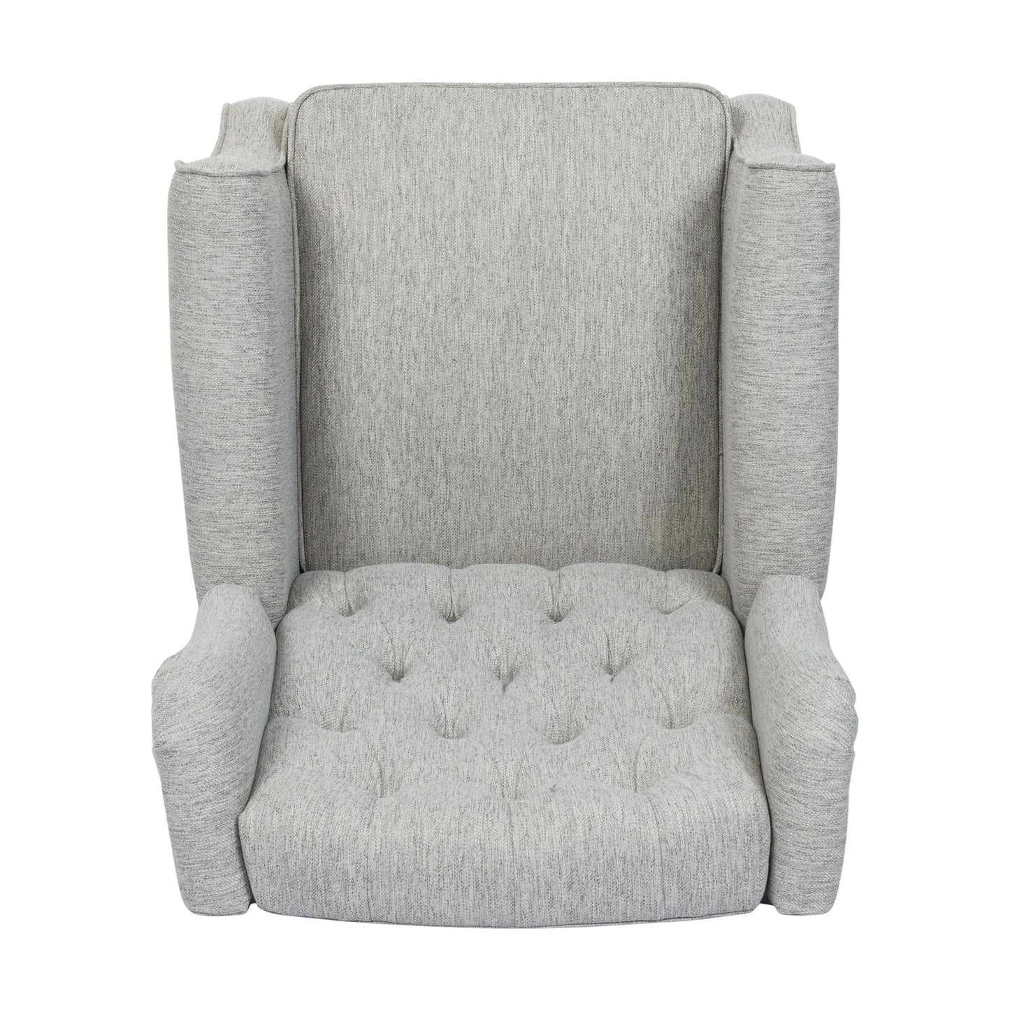 Fauteuil inclinable contemporain en tissu capitonné Wellscross par Christopher Knight Home