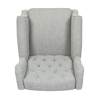 Fauteuil inclinable contemporain en tissu capitonné Wellscross par Christopher Knight Home
