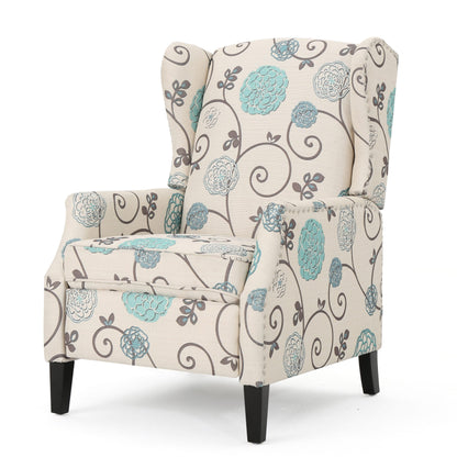 Fauteuil inclinable à oreilles Wescott par Christopher Knight Home