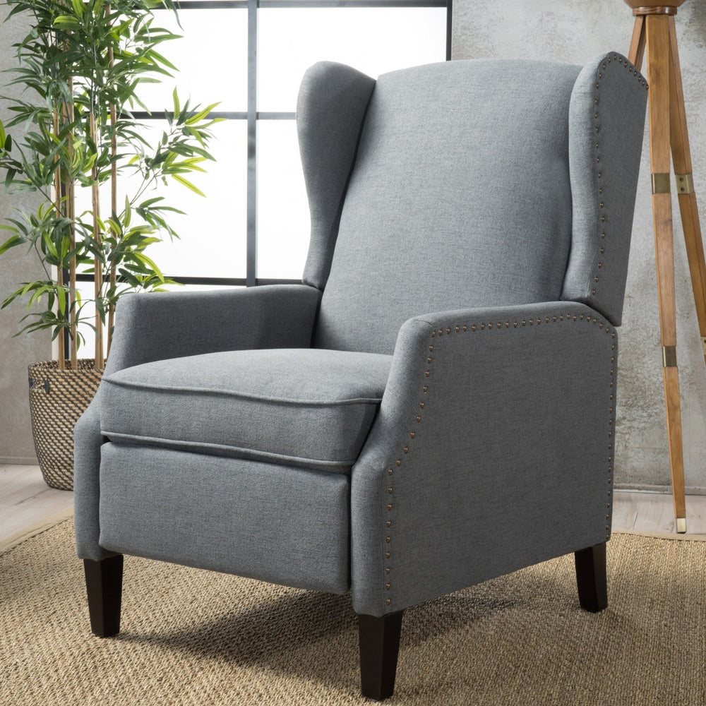 Fauteuil inclinable à oreilles Wescott par Christopher Knight Home