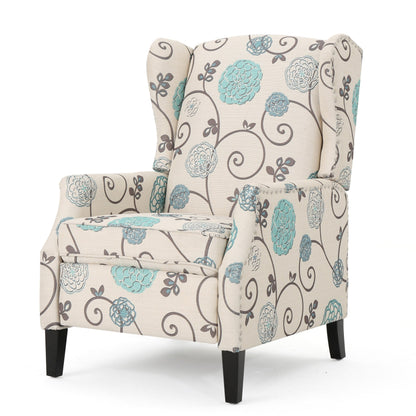 Fauteuil inclinable à oreilles Wescott par Christopher Knight Home