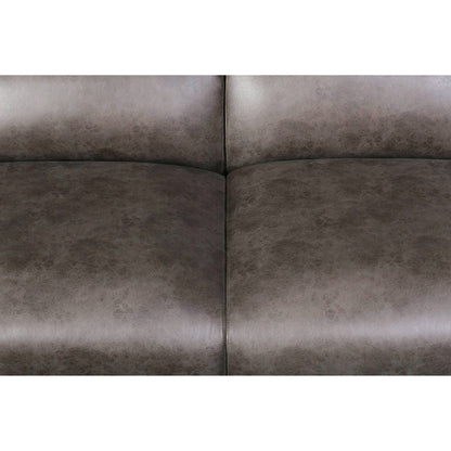 Ensemble de salon sectionnel rembourré Whisper avec chaises modulaires, accoudoirs amovibles et pouf