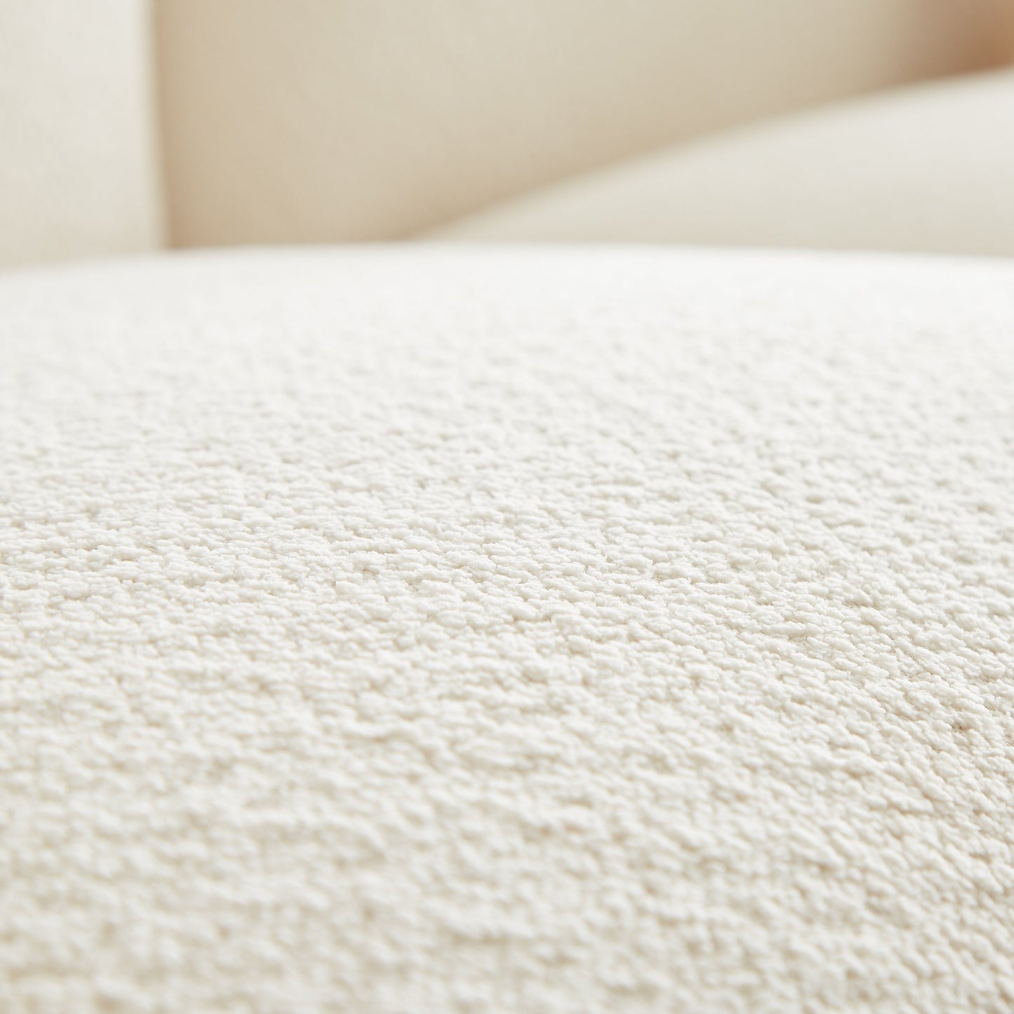 Canapé-lit surdimensionné blanc de 87 po avec pieds en métal, cadre en bois massif, 2 coussins, moelleux et durable