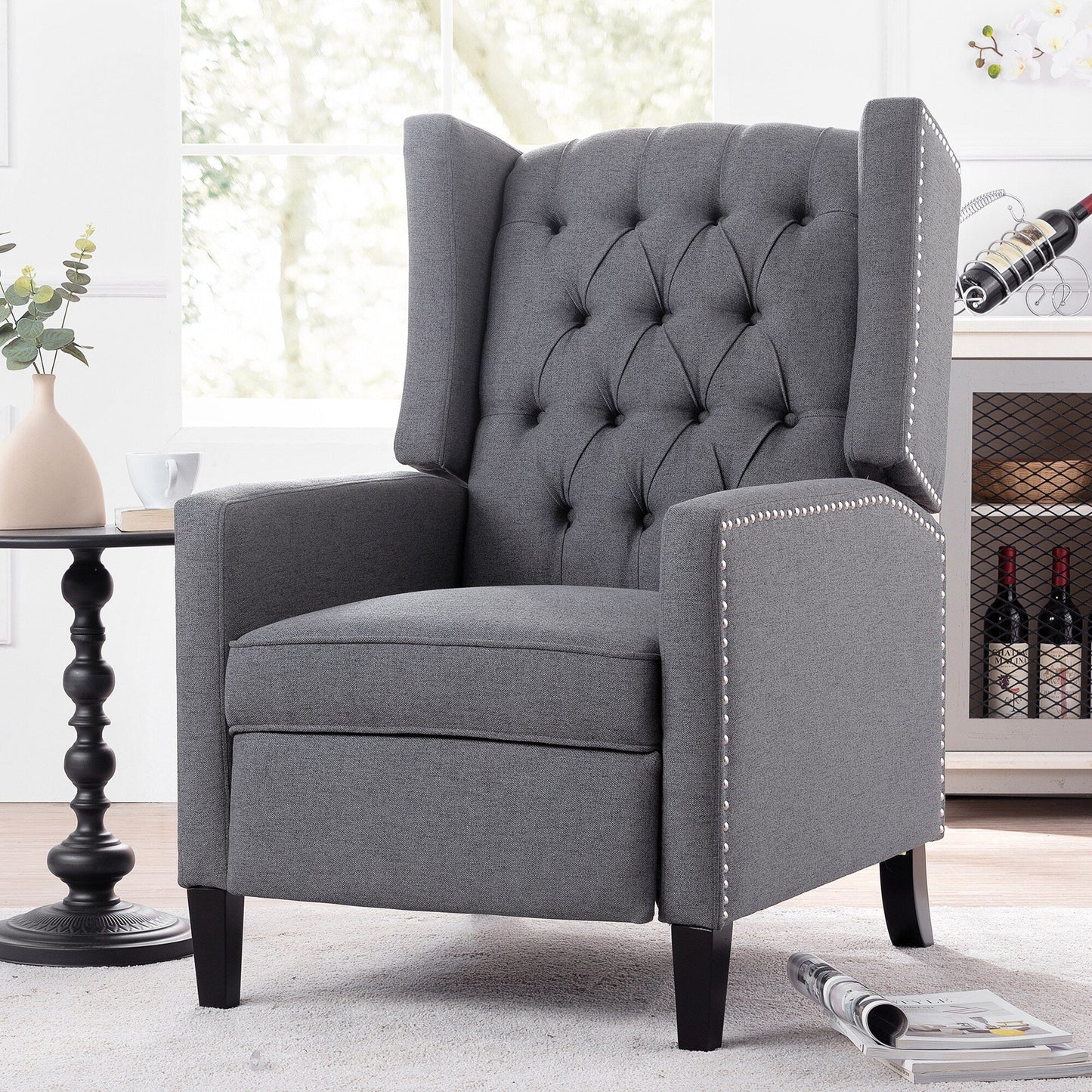 Fauteuil inclinable manuel large - 34,45 x 27,16 x 40,55
