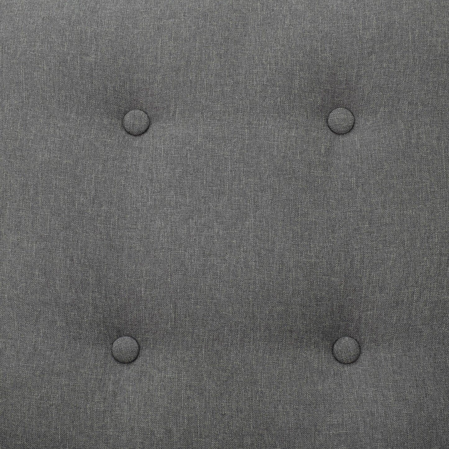 Fauteuil inclinable pivotant à oreilles Fauteuil de cinéma maison Fauteuil capitonné à boutons avec repose-pieds rétractable