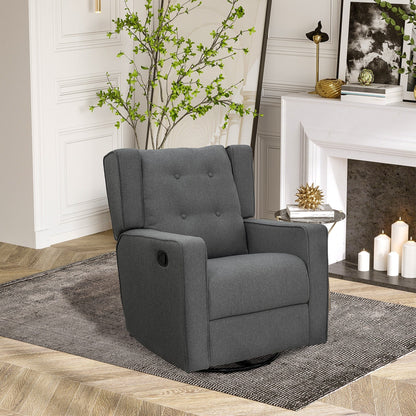 Fauteuil inclinable pivotant à oreilles