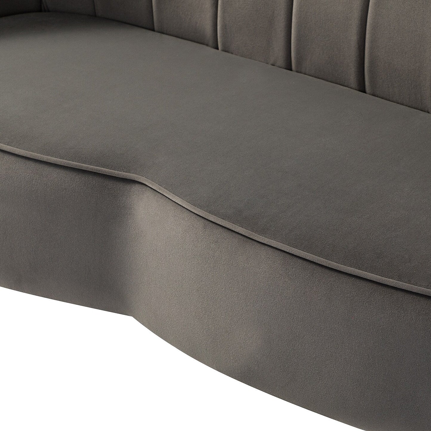 Causeuse Xabier 52'' avec dossier en forme de fleur