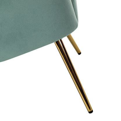 Causeuse Xabier 52'' avec dossier en forme de fleur