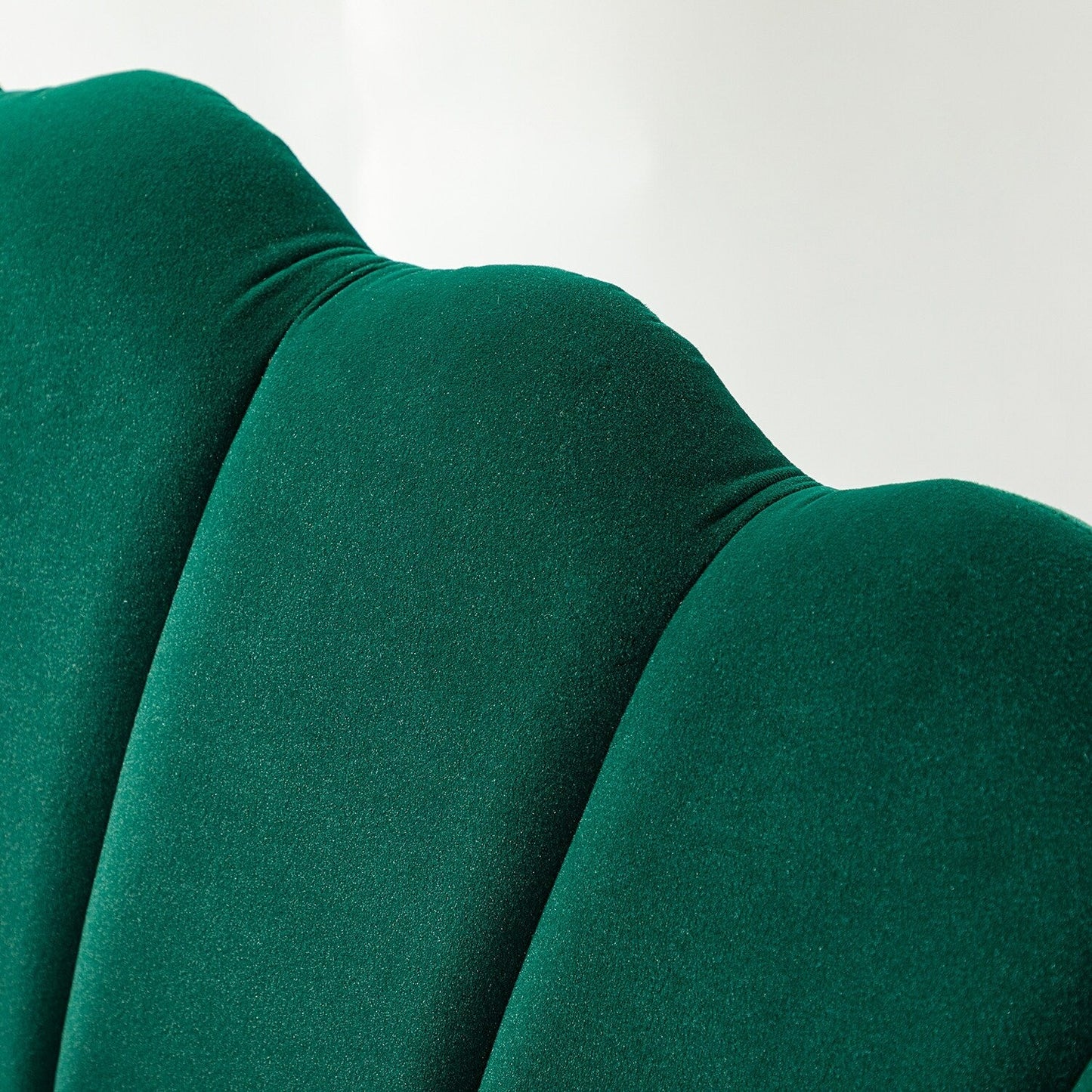 Causeuse Xabier 52'' avec dossier en forme de fleur