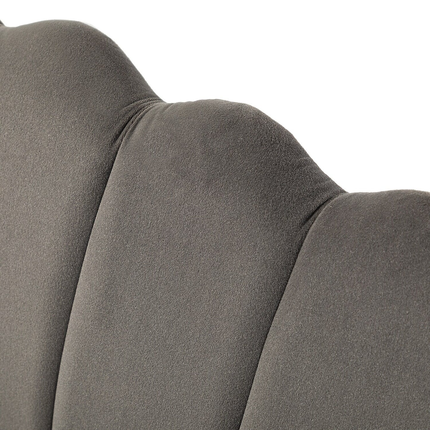 Causeuse Xabier 52'' avec dossier en forme de fleur