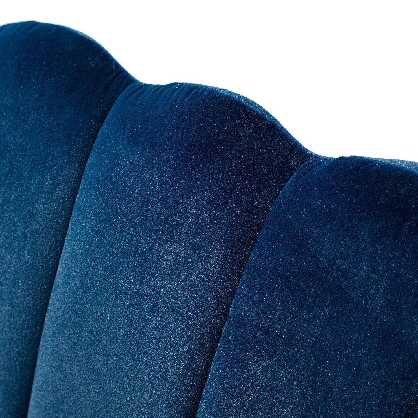 Causeuse Xabier 52'' avec dossier en forme de fleur