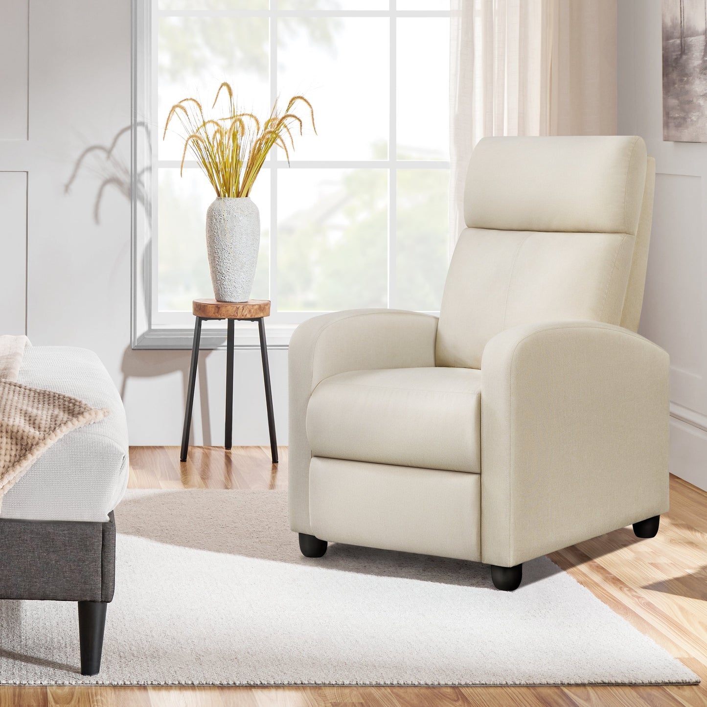 Fauteuil inclinable moderne en tissu Yaheetech