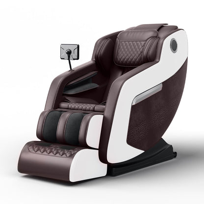 Fauteuil de massage à gravité zéro avec chauffage des hanches, massage des pieds et couverture complète par airbag
