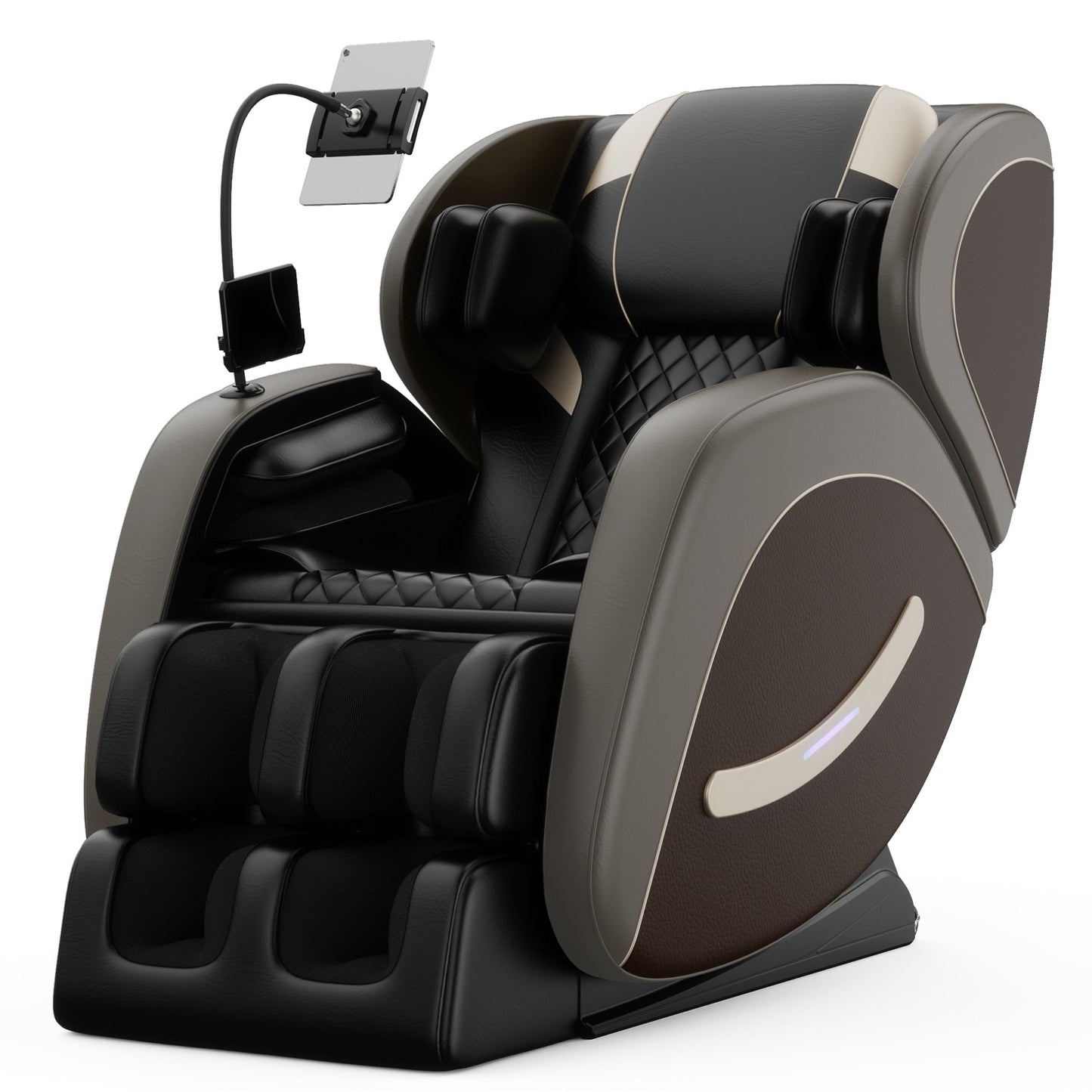 Fauteuil inclinable de massage à gravité zéro avec massage à air complet du corps et Bluetooth