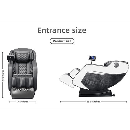 Fauteuil inclinable de massage à gravité zéro avec audio Bluetooth