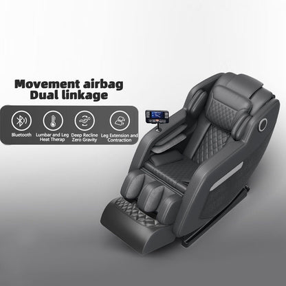 Fauteuil inclinable de massage à gravité zéro avec audio Bluetooth