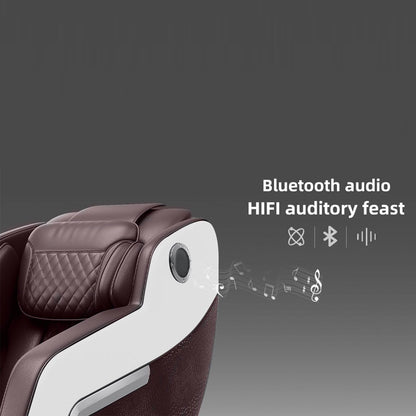 Fauteuil inclinable de massage à gravité zéro avec audio Bluetooth