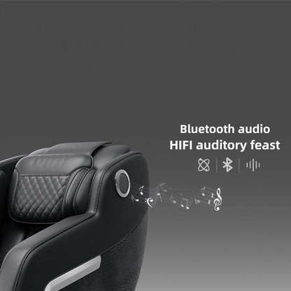 Fauteuil inclinable de massage à gravité zéro avec audio Bluetooth
