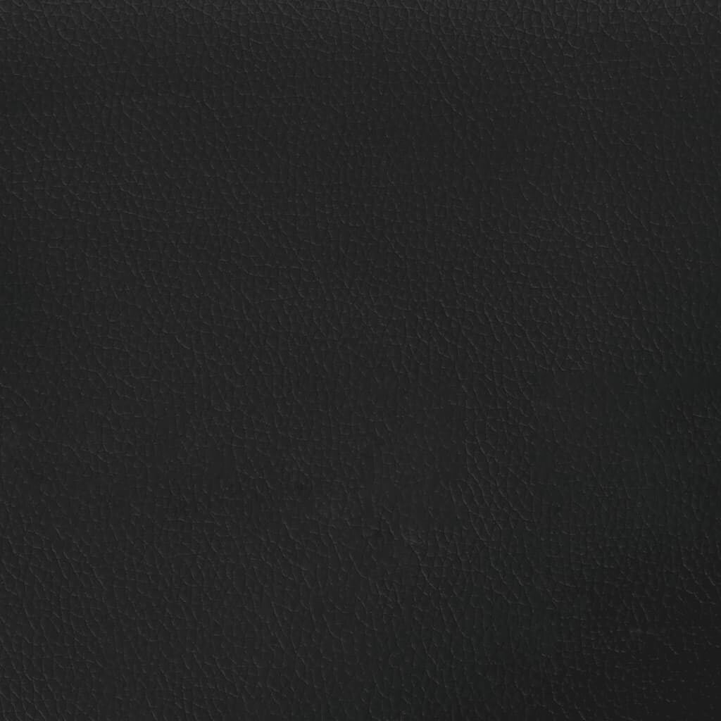 Canapé-lit pliable vidaXL avec porte-gobelets en similicuir - 78,7 x 35 x 27,6